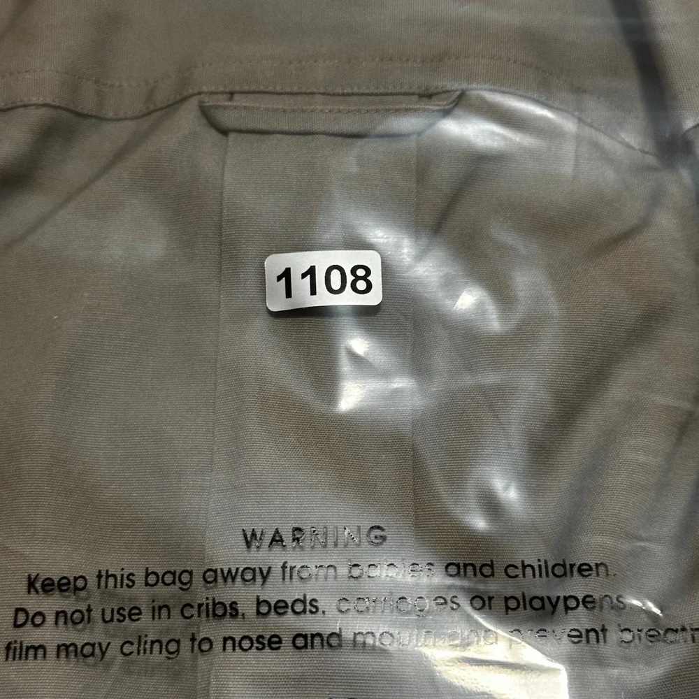 C.C. Filson Work Shirt Mens L Green USA Made Y2K Utility Chore Pockets - Picture 13 of 13